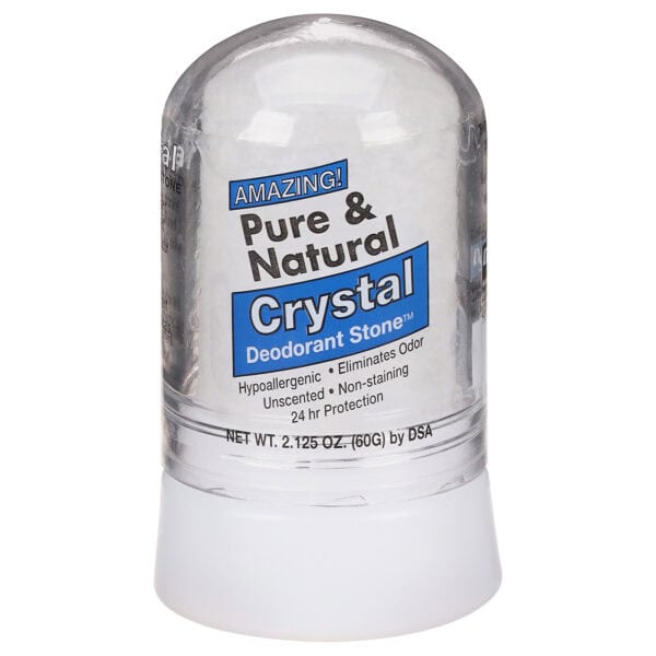Thai Deodorant Stone Pure And Natural Crystal Mini Stick - 2 oz - Image 2