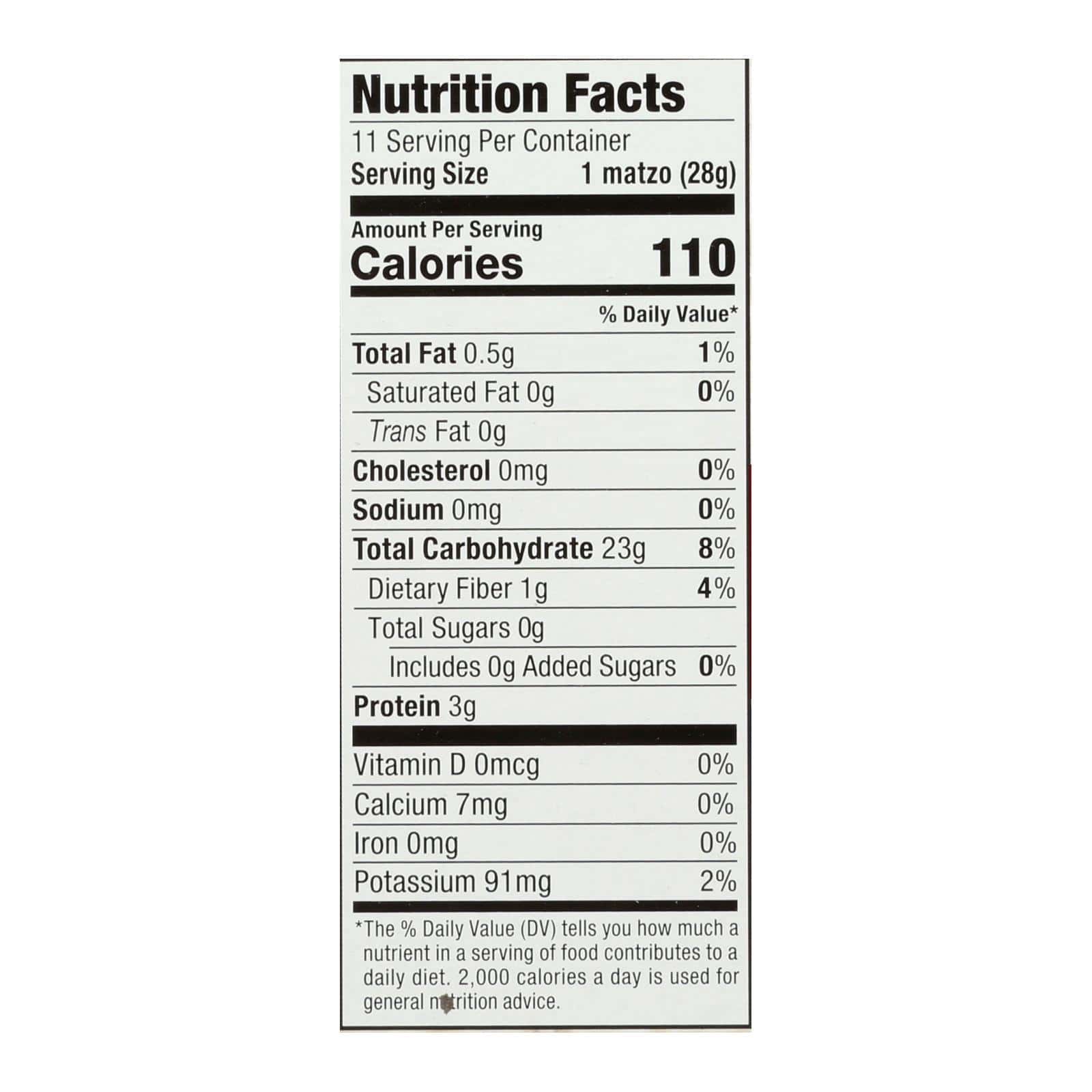 Streit's Matzo - Unsalted - Case of 12 - 11 oz - Image 3