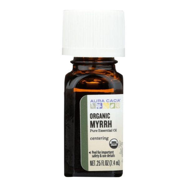 Aura Cacia - Essential Oil - Myrrh - Case of 1 - .25 fl oz. - Image 2