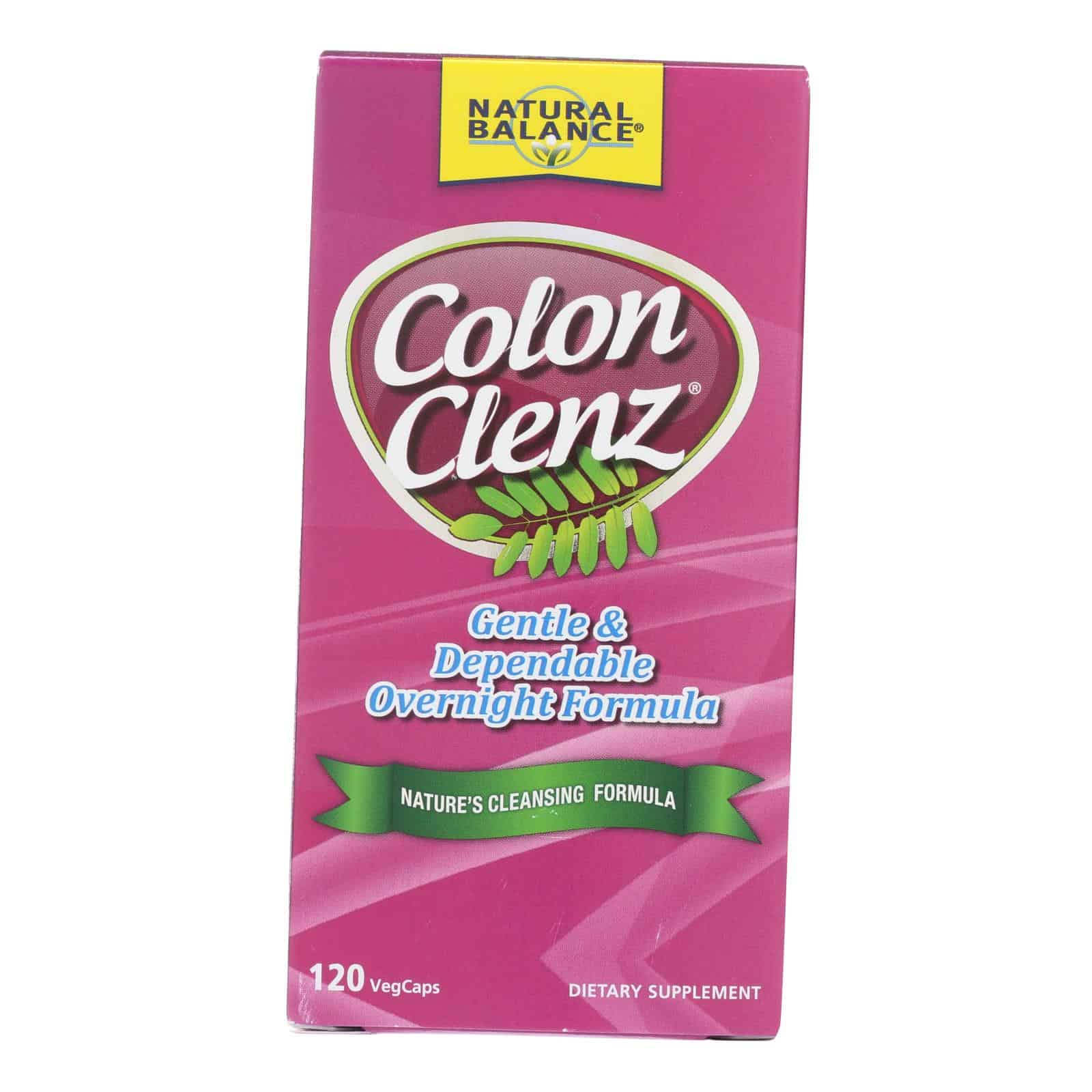 Natural Balance Colon Clenz - 120 Vegetarian Capsules - Image 2