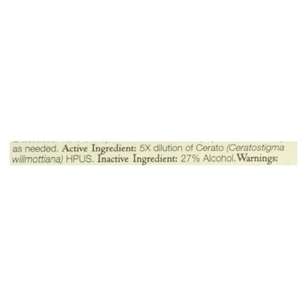 Bach Flower Remedies Essence Cerato - 0.7 fl oz - Image 2