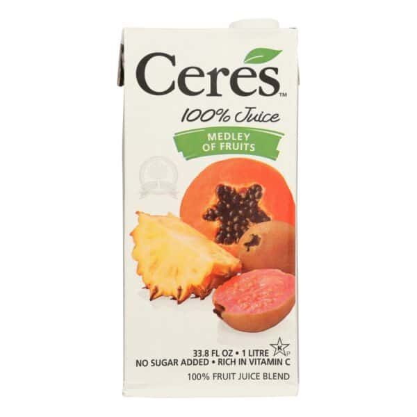 Ceres Juices Juice - Medley of Fruit - Case of 12 - 33.8 fl oz - Image 3