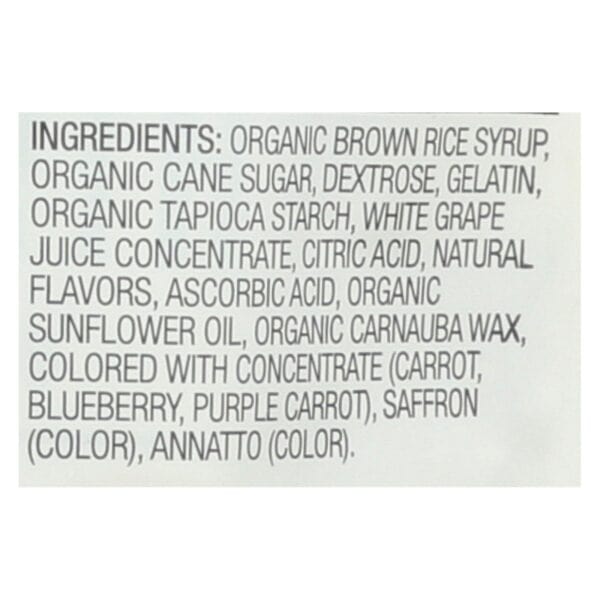 Yumearth Organics Organic Gummy Bear - Snack - Case of 12 - 0.7 oz. - Image 3