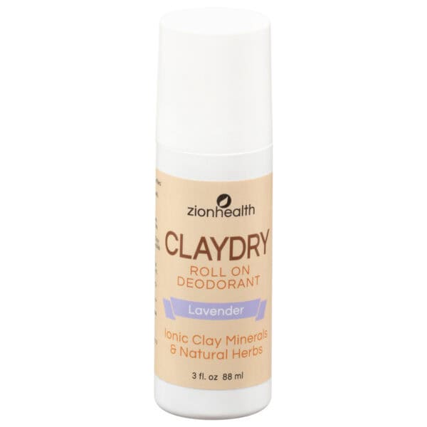Zion Health Clay Dry Natural Deodorant - 3 oz - Image 2