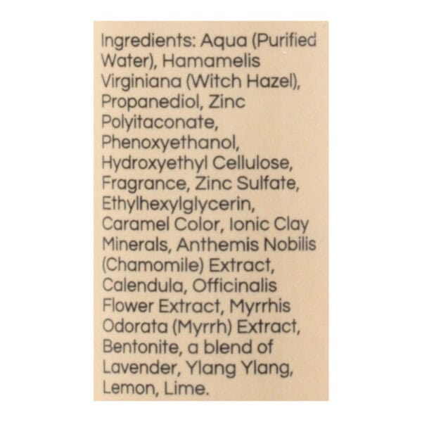 Zion Health Clay Dry Natural Deodorant - 3 oz