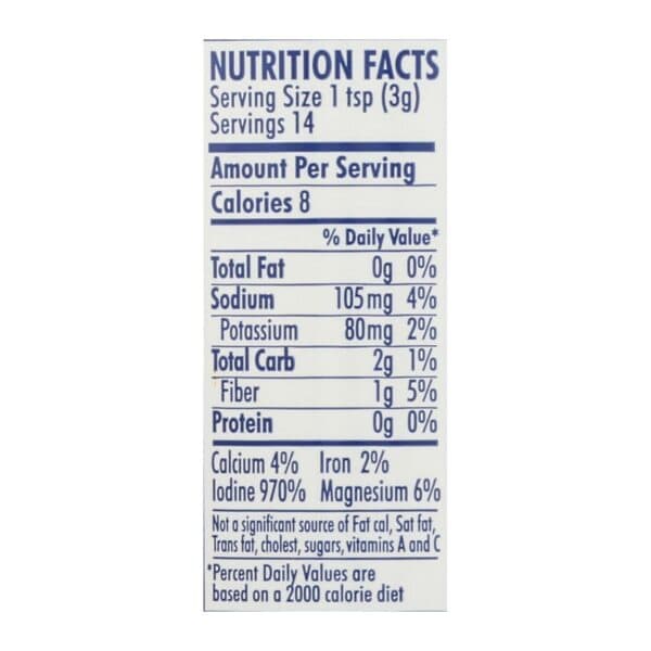 Maine Coast Organic Sea Seasonings - Kelp Granules - 1.5 oz Shaker - Image 3