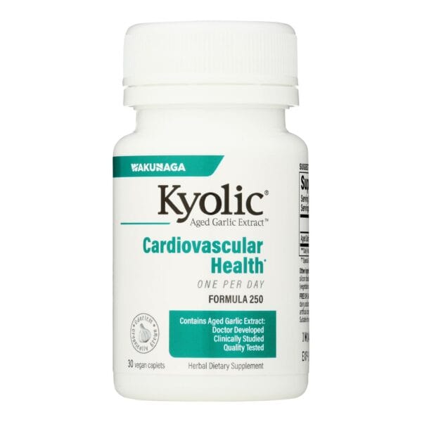 Kyolic - Aged Garlic Extract One Per Day Cardiovascular - 1000 mg - 30 Caplets - Image 2