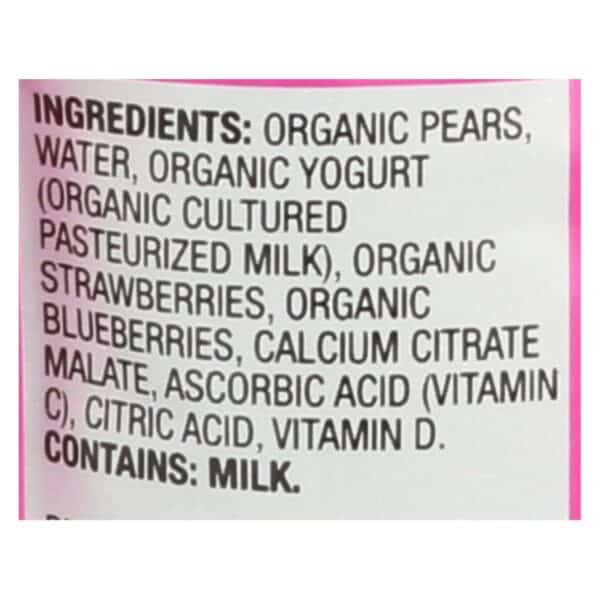 Earth's Best Organic Fruit Yogurt Smoothie - Mixed Berry - Case of 12 - 4.2 oz. - Image 3