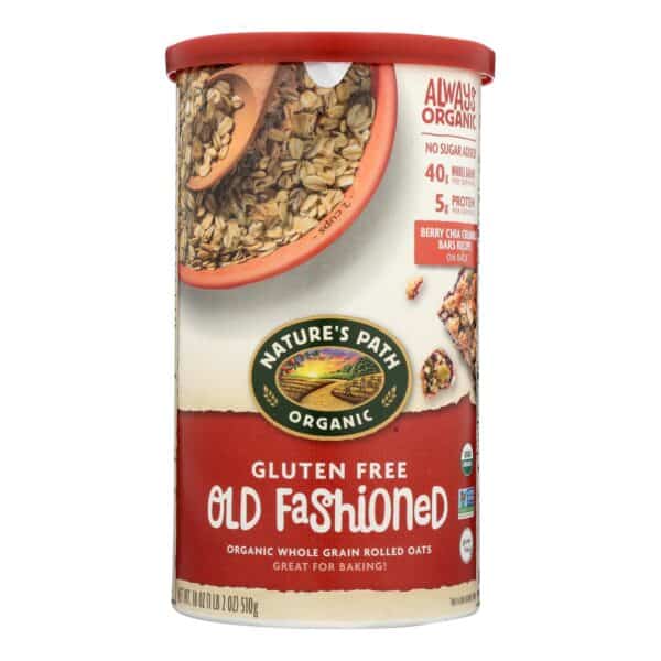 Nature's Path Organic Oats - Old Fashioned - Case of 6 - 18 oz. - Image 2