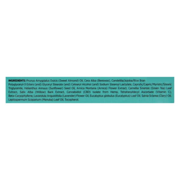Shikai Products - Cbd Salve Lav/sage 500mg - 1 Each-1.7 OZ