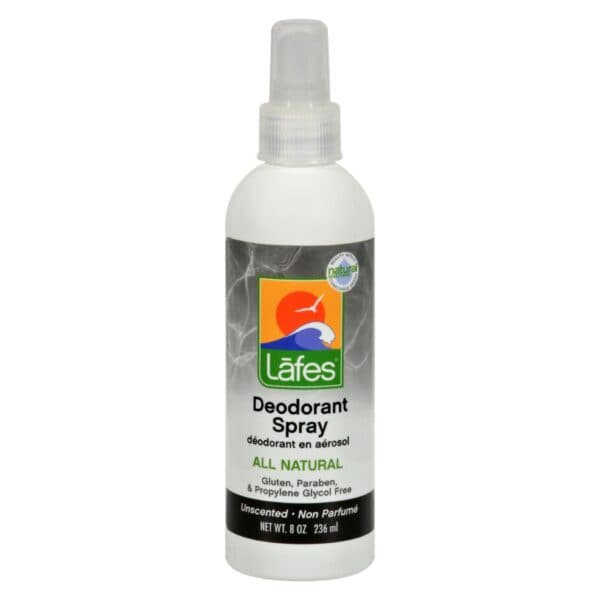 Lafe's Natural and Organic Deodorant Spray - 8 fl oz