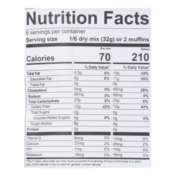 Lakanto - Muffin Mix Blueberry - Case of 8-6.77 OZ - Image 3