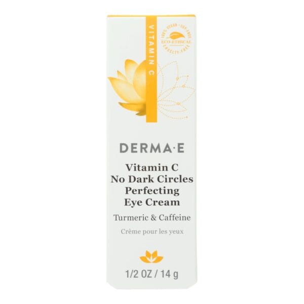 Derma E - Eye Cream Vitamin C Dark Circles - 1 Each - .5 OZ - Image 2