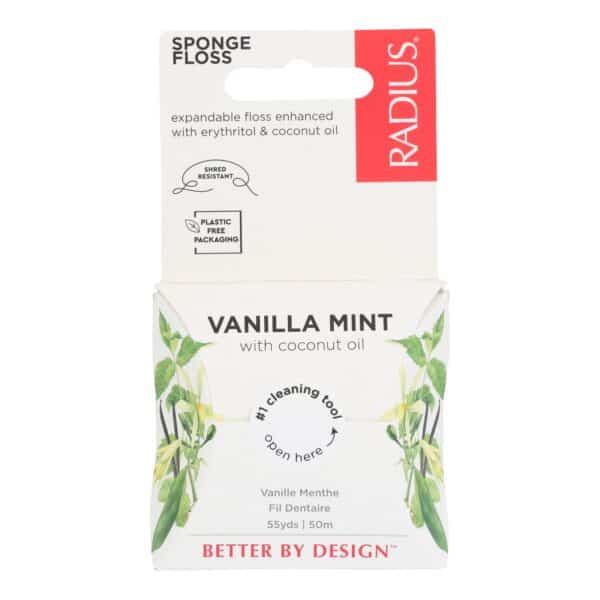 Radius - Floss Vanilla Mint - Case of 6 - 55 YD - Image 2