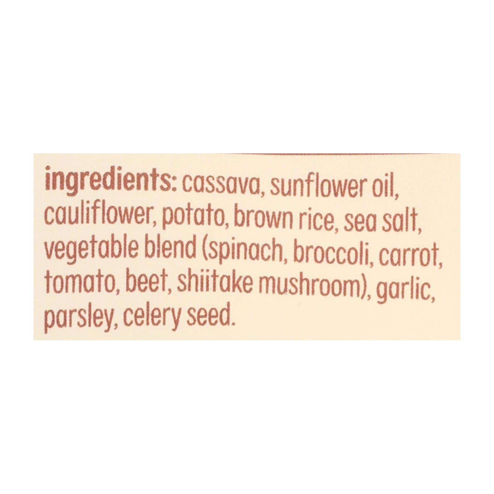 From the Ground Up Sea Salt Cauliflower Chips - Case of 12 - 3.5 OZ - Image 2