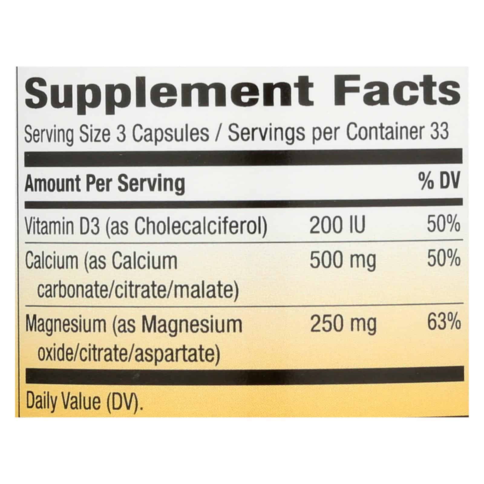 Nature's Way - Calcium Mag and D Complex - 100 Capsules - Image 2