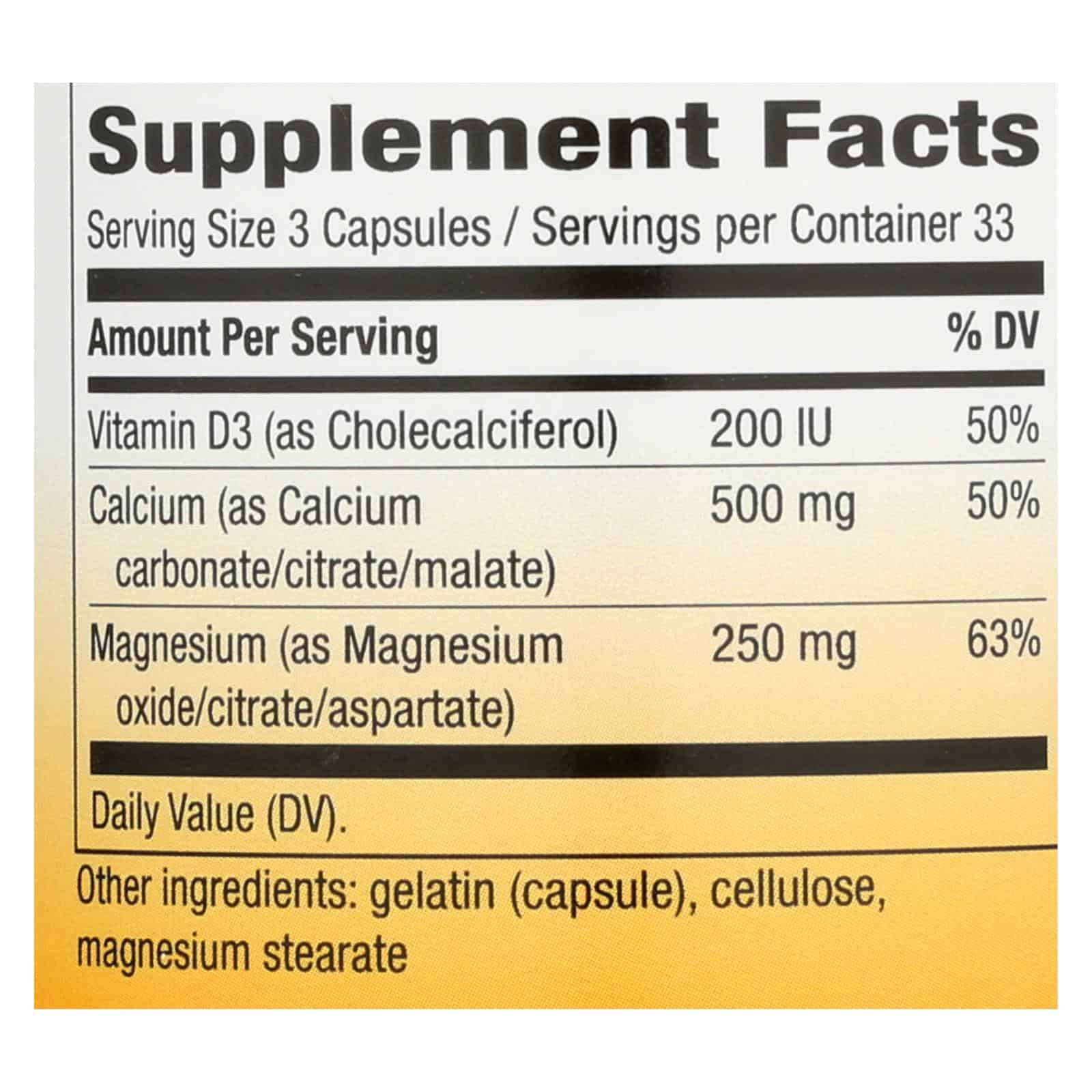 Nature's Way - Calcium Mag and D Complex - 100 Capsules