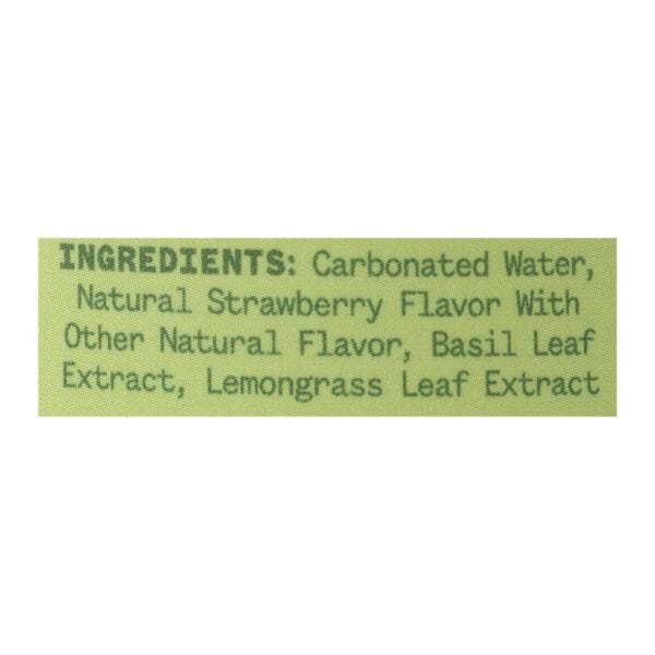 Aura Bora - Sparkling Water Basil Berry - Case of 12-12 FZ