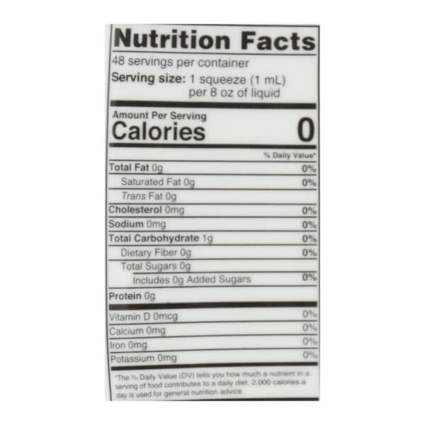 Sweet Leaf Water Drops - Lemon Lime - 1.62 fl oz - Image 3