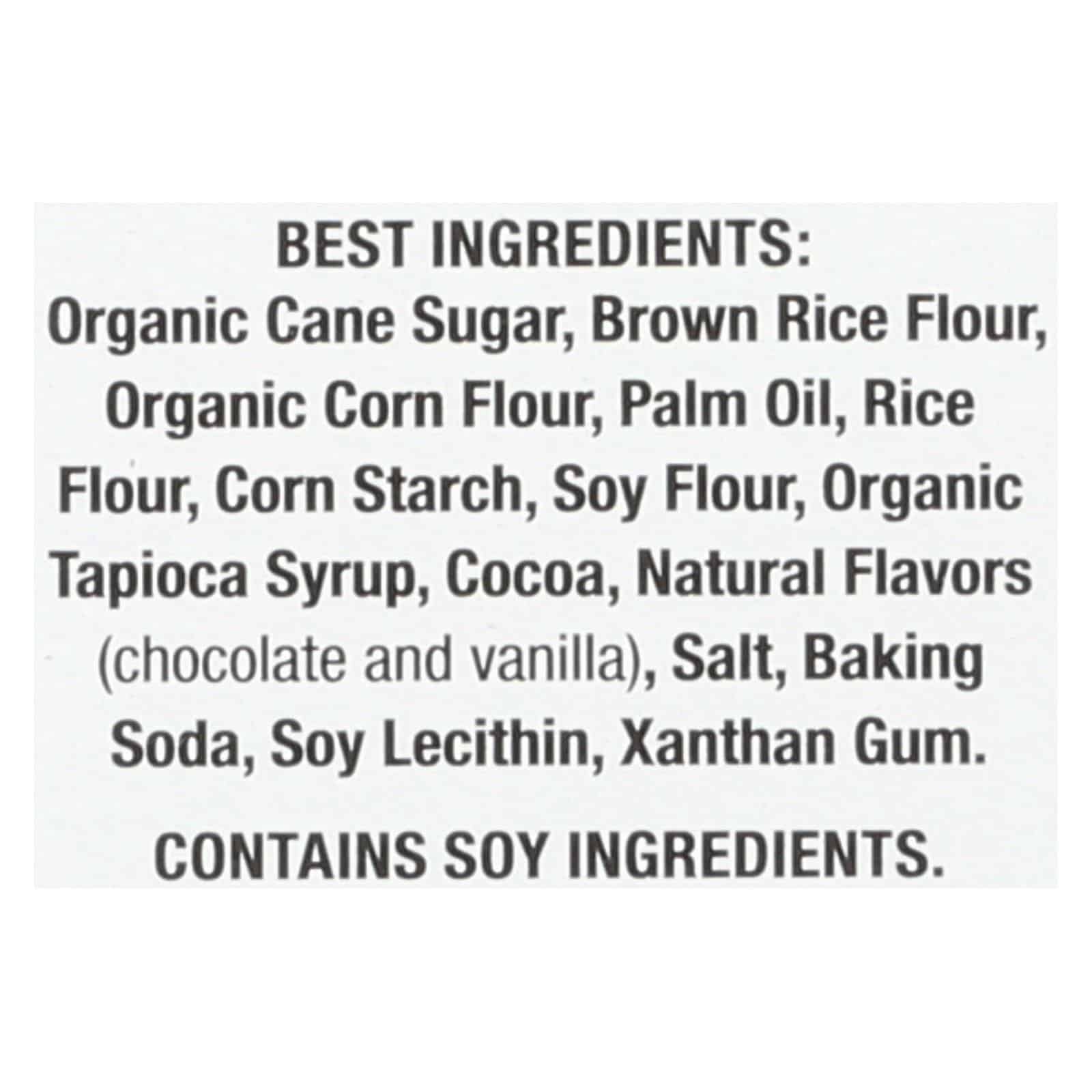 Annie's Homegrown Gluten Free Cocoa and Vanilla Bunny Cookies - Case of 12 - 6.75 oz.