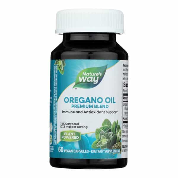 Nature's Way - Oregano Oil Standardized - 60 Vegetarian Capsules
