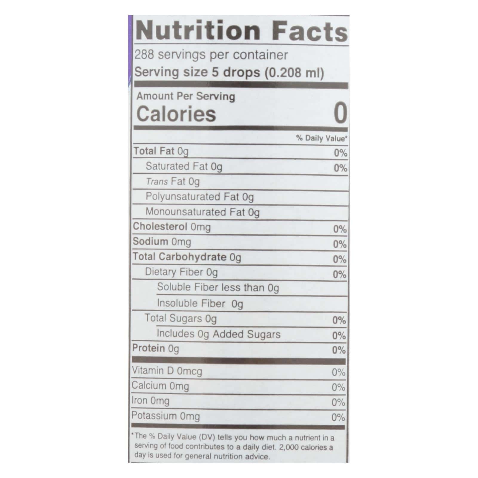 Sweet Leaf Liquid Stevia - Berry - 2 oz - Image 2