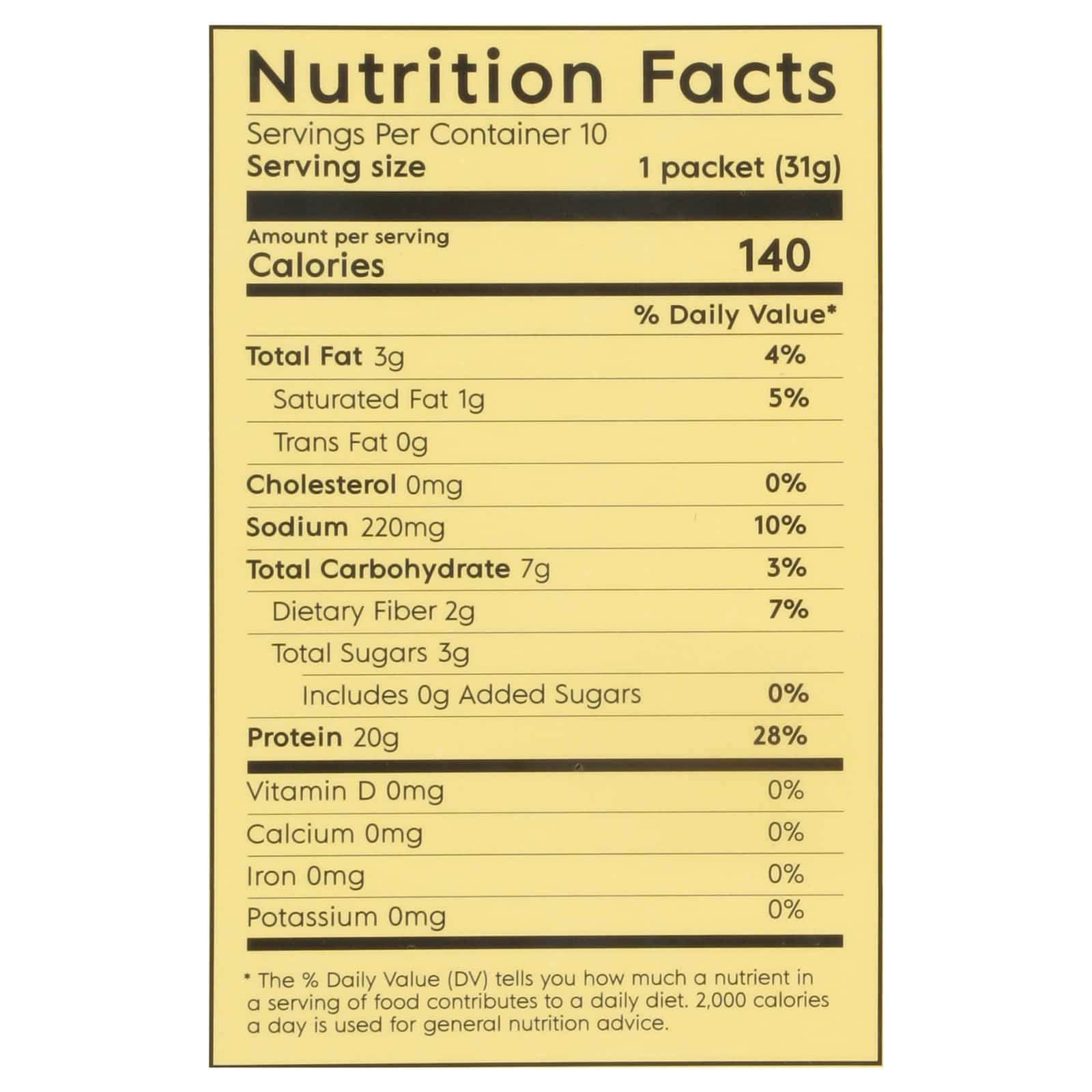 Truvani - Protein Powder Ban Cinnamon - 1 Each-10/1.09Z - Image 2