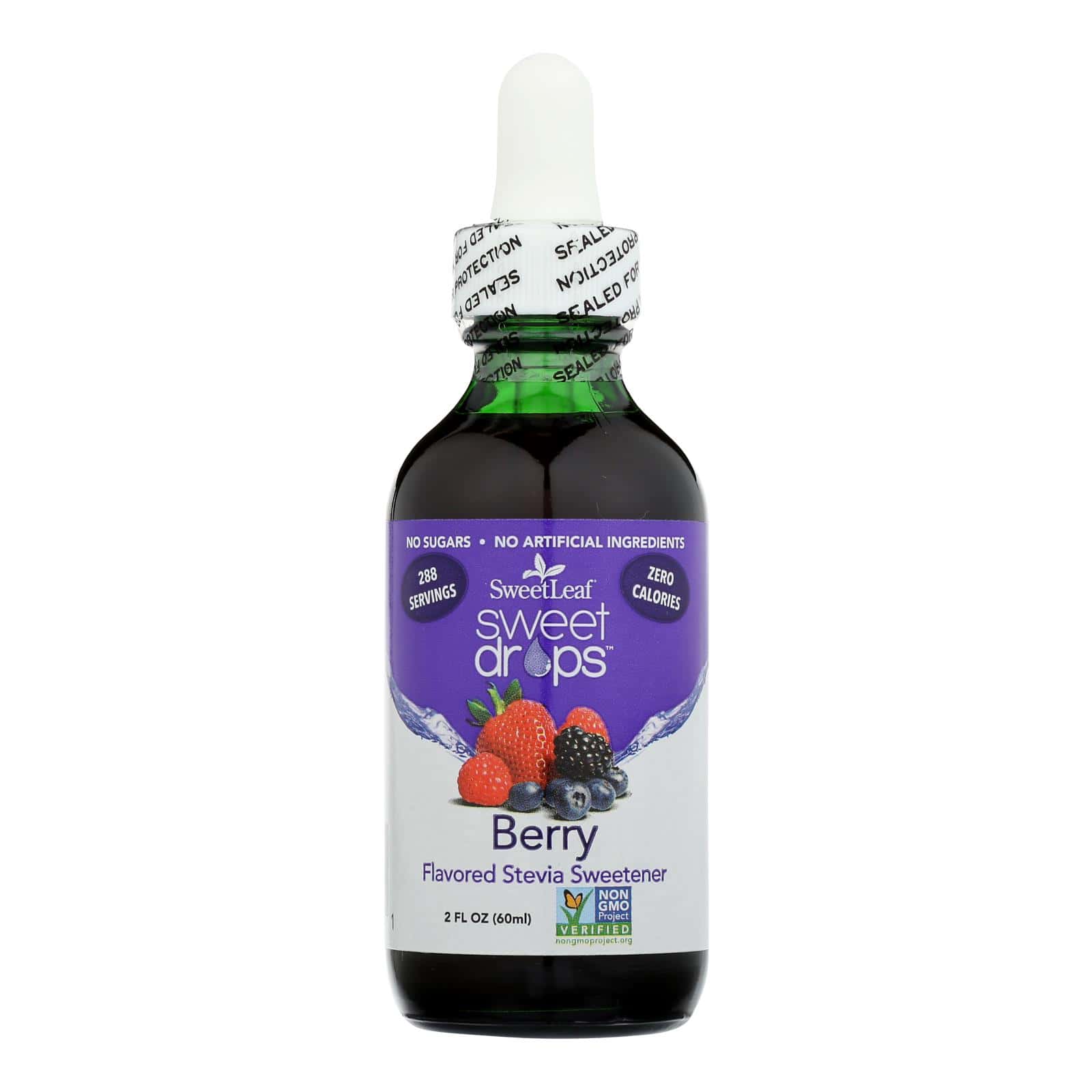 Sweet Leaf Liquid Stevia - Berry - 2 oz - Image 3