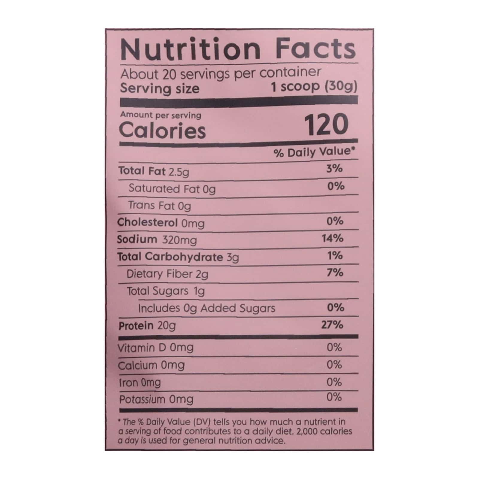 Truvani - Protein Og2 Van Chai Plnt - EA of 1-21.59 OZ