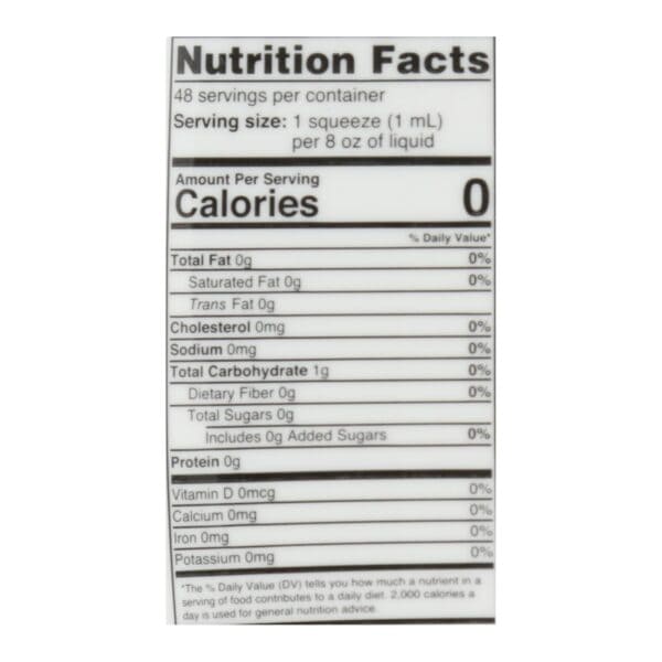 Sweet Leaf Water Drops - Peach Mango - 1.62 fl oz - Image 2
