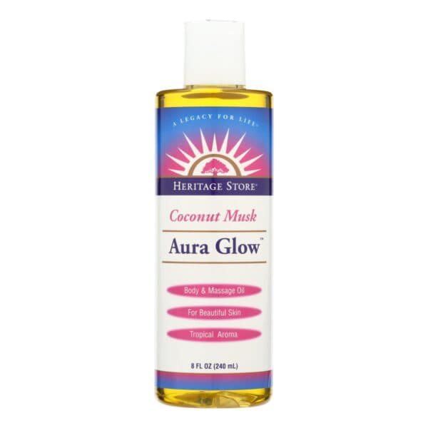 Heritage Products Aura Glow Massage Lotion Coconut - 8 fl oz - Image 2