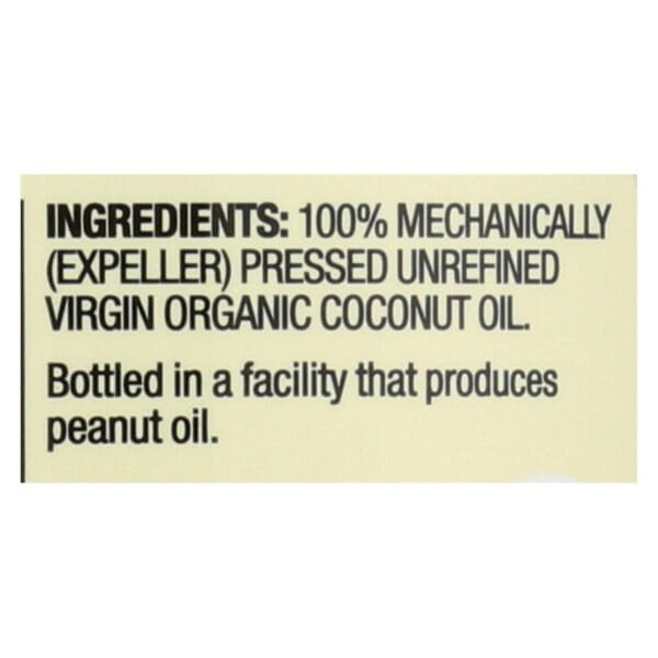 Spectrum Naturals Unrefined Organic Virgin Coconut Oil - Case of 12 - 14 Fl oz. - Image 3