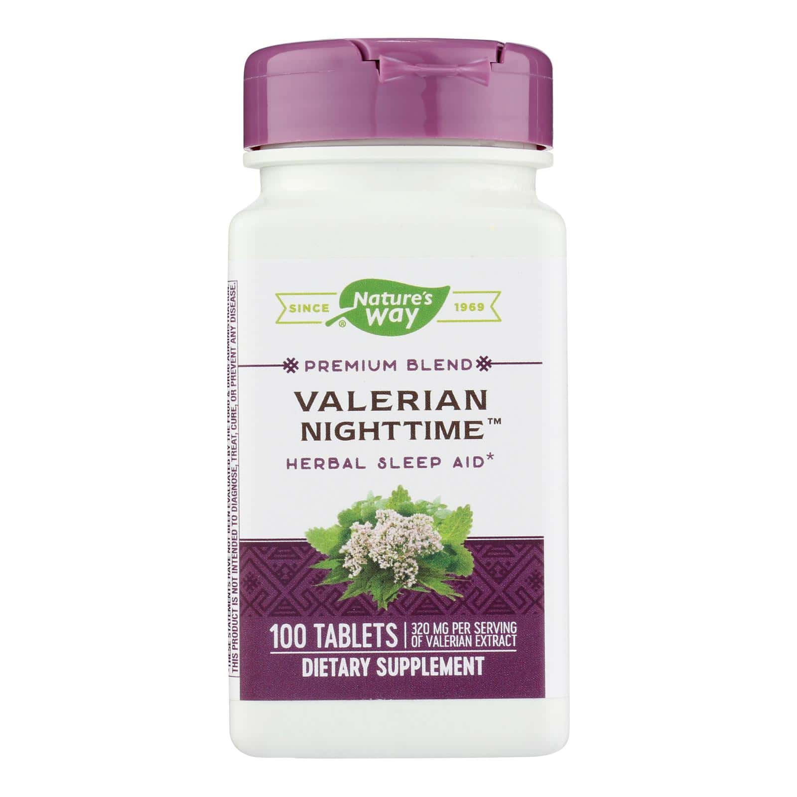 Nature's Way - Valerian Nighttime - 100 Tablets