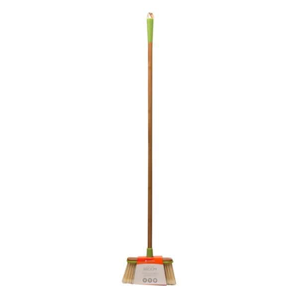 Full Circle Home - Clean Sweep Wood Broom - Green - 1 Count