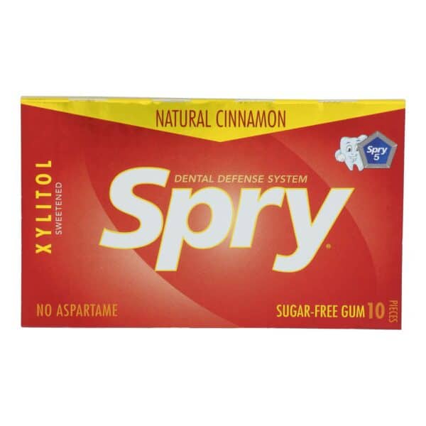 Spry Xylitol Gems - Cinnamon - Case of 20 - 10 Count