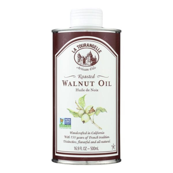 La Tourangelle Roasted Walnut Oil - Case of 6 - 500 ml - Image 3