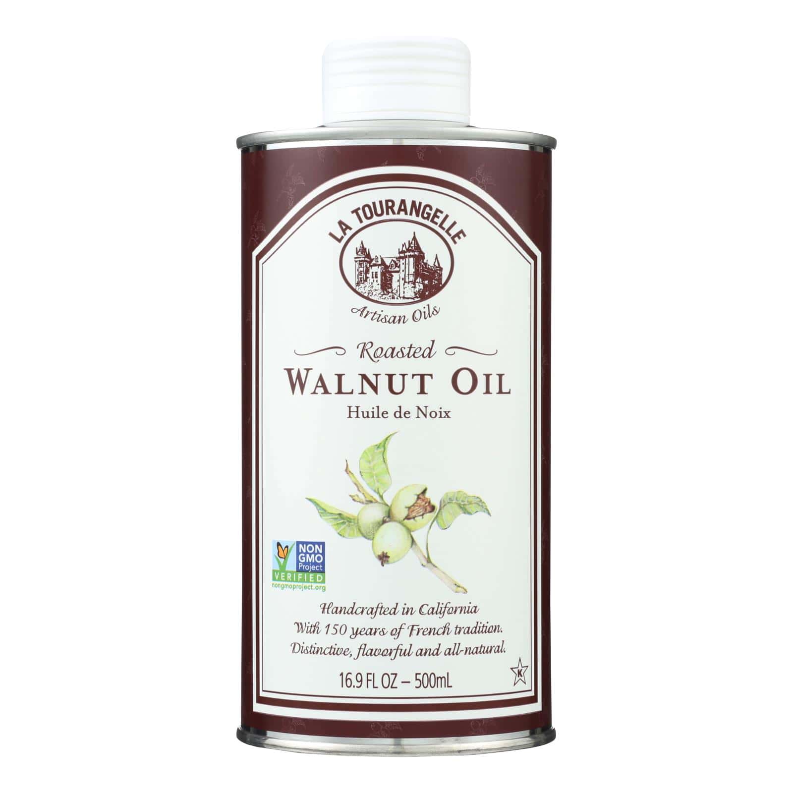 La Tourangelle Roasted Walnut Oil - Case of 6 - 500 ml - Image 3