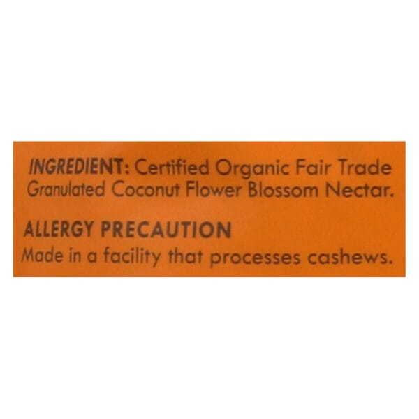 Big Tree Farms Organic Coconut Sugar - Blonde - Case of 6 - 32 oz. - Image 2