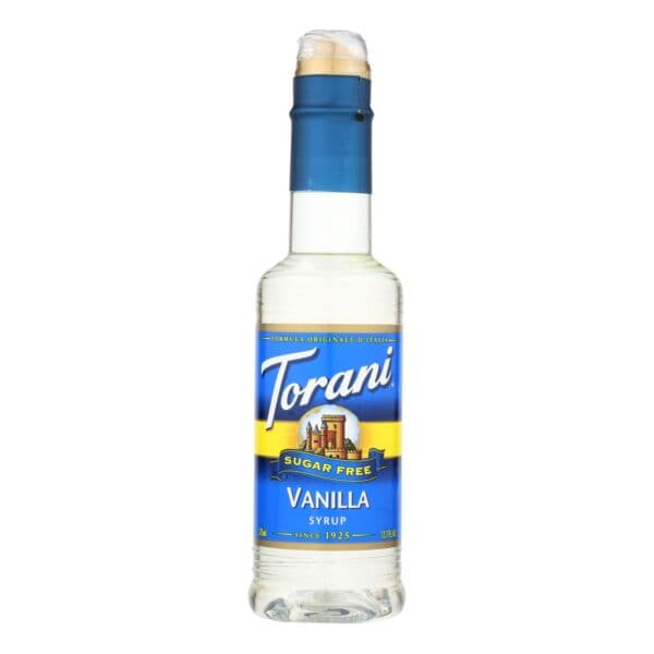 Torani - Coffee Syrup - Sugar Free Vanilla - Case of 4 - 12.7 fl oz. - Image 3