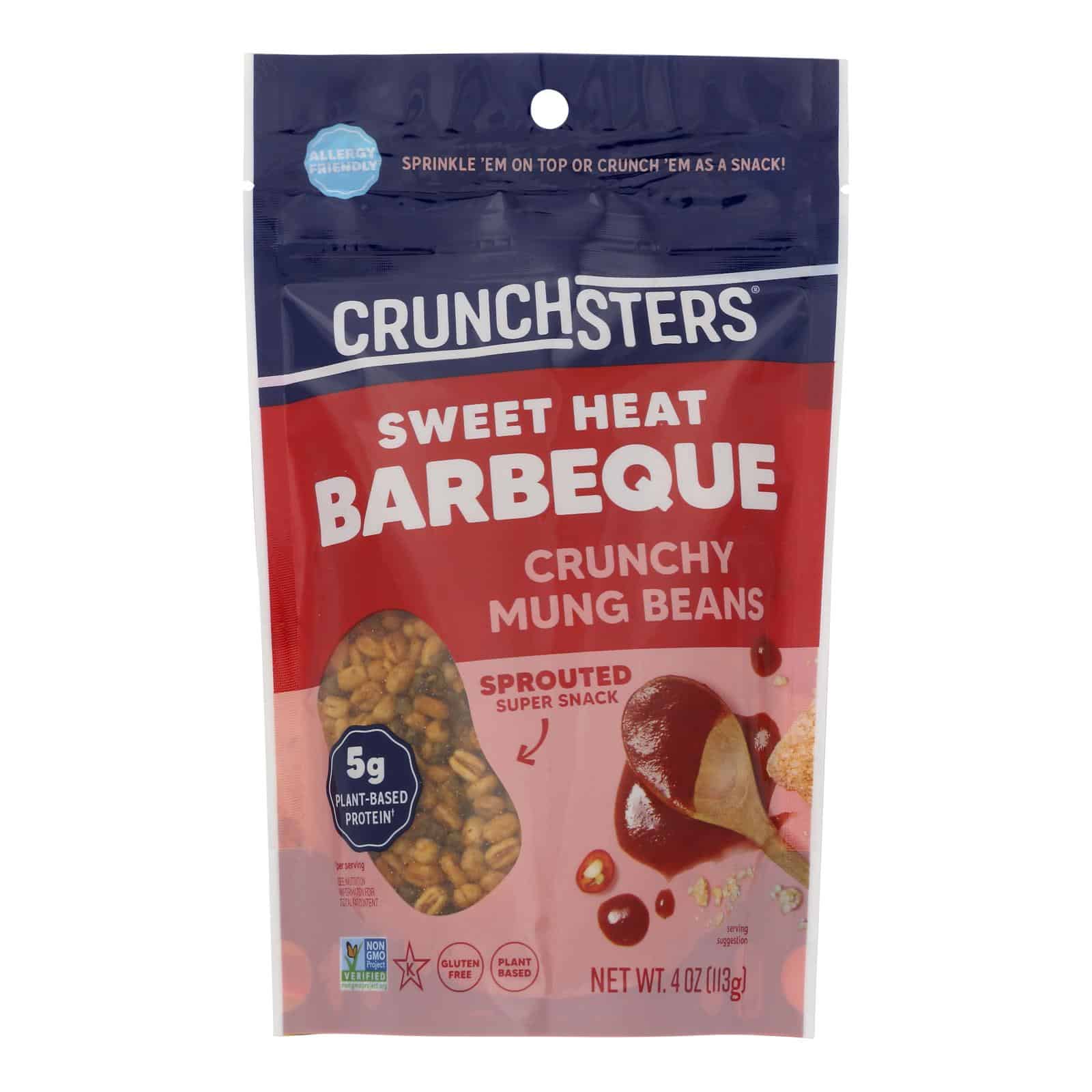 Crunchsters - Protein Snack BBQ - Case of 6 - 4 OZ - Image 2