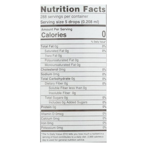 Sweet Leaf Liquid Stevia Cinnamon - 2 fl oz - Image 3