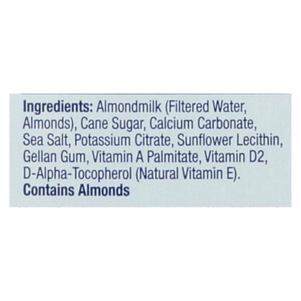 Almond Breeze - Almond Milk - Original - Case of 8 - 64 fl oz. - Image 3