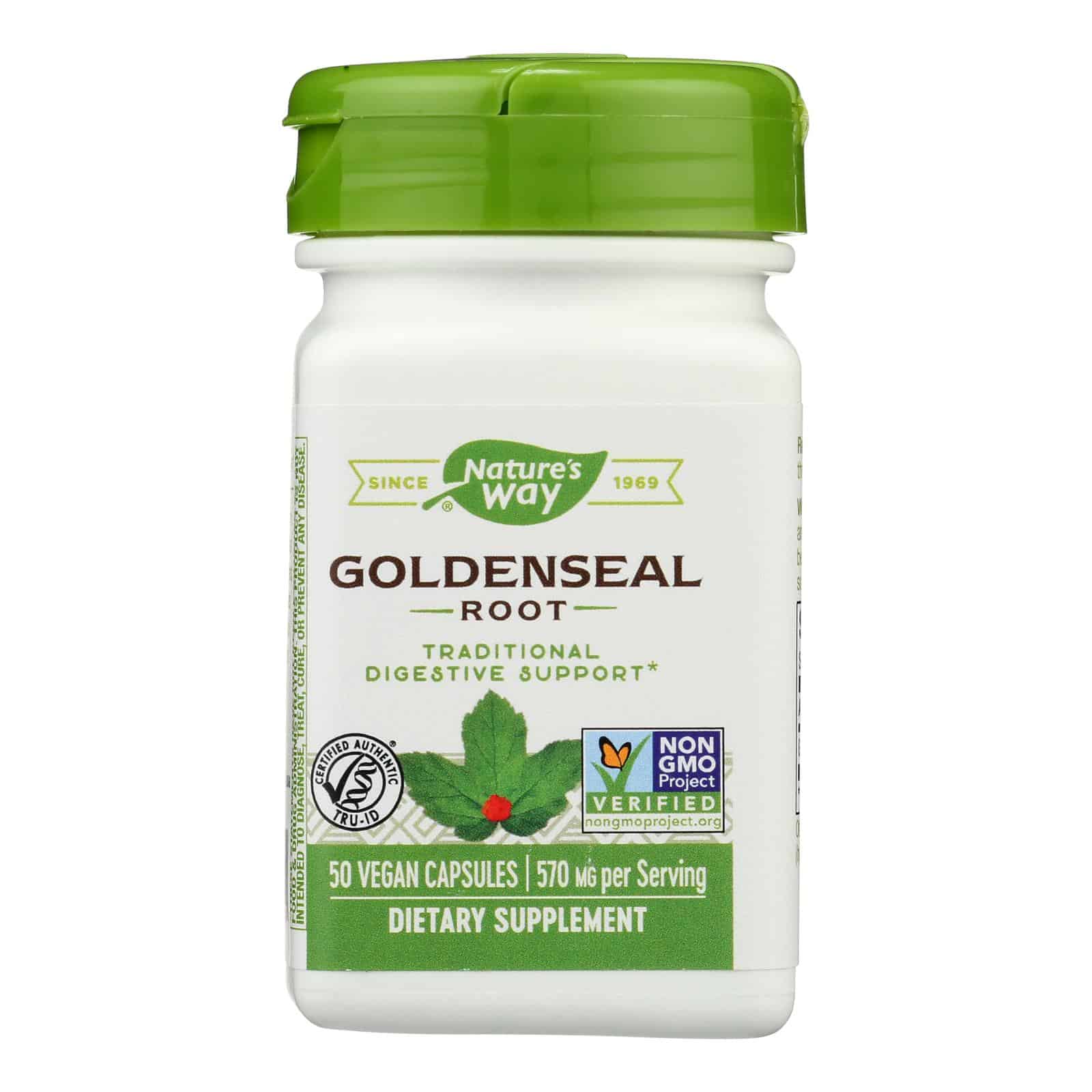 Nature's Way - Goldenseal Root - 50 Capsules - Image 3