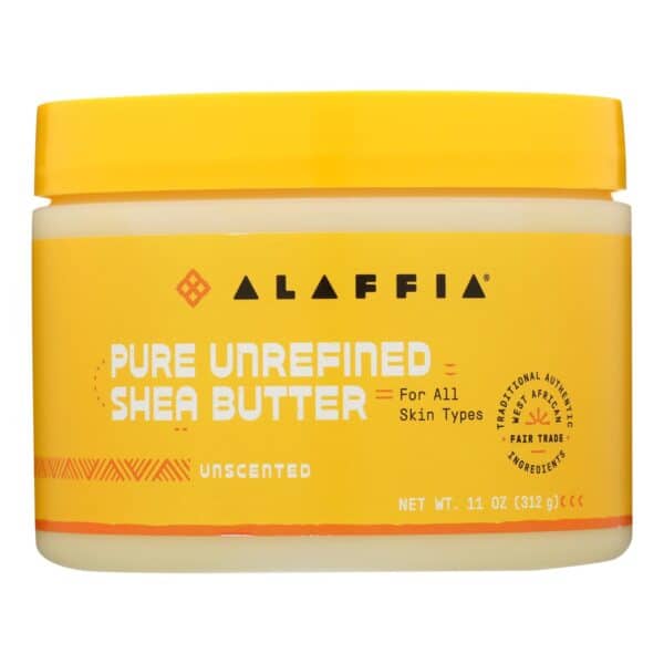 Alaffia Everyday Shea Unscented Shea Butter Lotion  - 1 Each - 11 OZ - Image 2