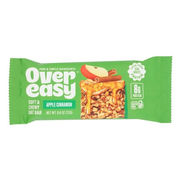 Over Easy - Breakfast Bar Apple Cinnamn - Case of 12-1.8 OZ - Image 2