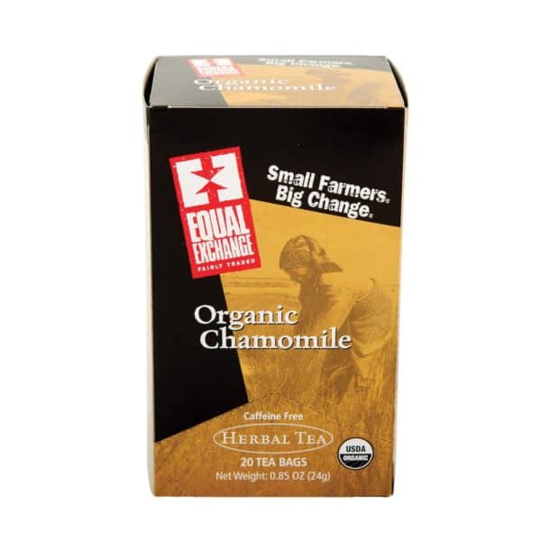 Equal Exchange Organic Chamomile Tea - Chamomile Tea - Case of 6 - 20 Bags - Image 2