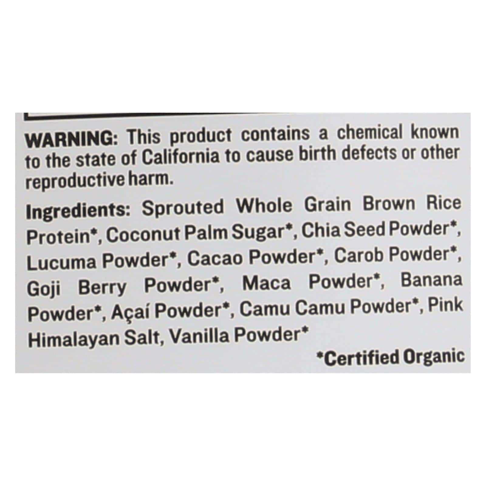 Sunfood - Smoothie Chocolate Sprfd - 1 Each-8 OZ