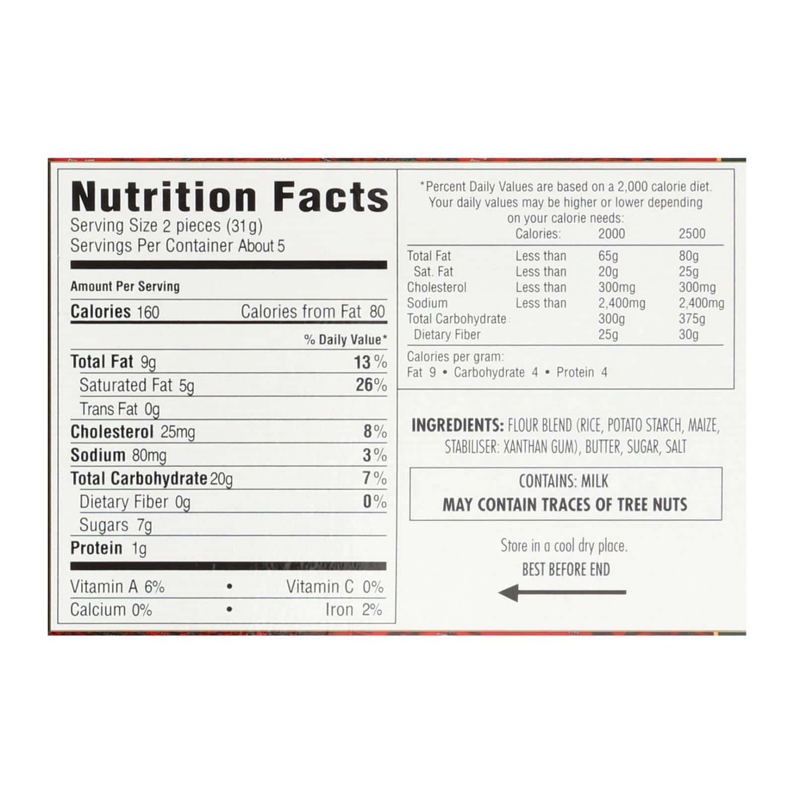 Walkers Shortbread Short Bread Cookies - Round - Case of 6 - 4.9 oz. - Image 2