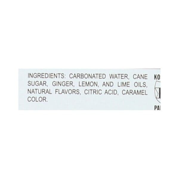Boylan Bottling - Soda - Ginger Ale - Case of 6 - 4/12 fl oz. - Image 2