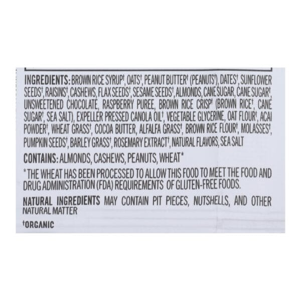 Probar Organic Superfood Slam Bar - Case of 12 - 3 oz - Image 3